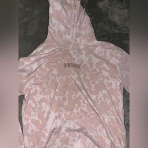 GymShark Pink Camo Hoodie